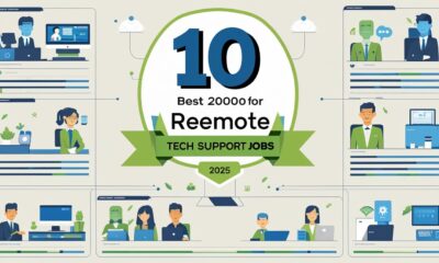 10 Best Types of Remote Tech Support Jobs in 2025 To Earn Online