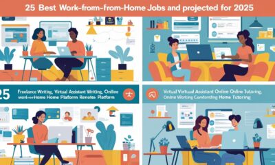 25 Best Work From Home Jobs