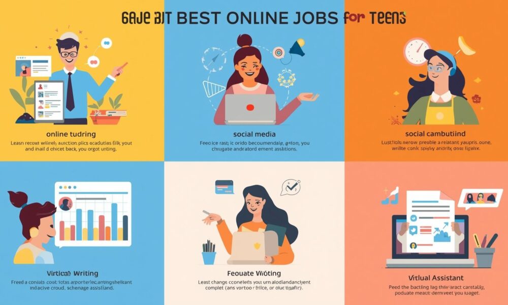 Best Online Jobs for Teens Benefits