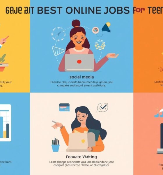 Best Online Jobs for Teens Benefits