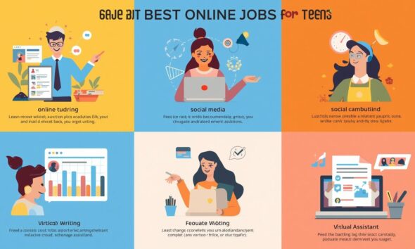 Best Online Jobs for Teens Benefits