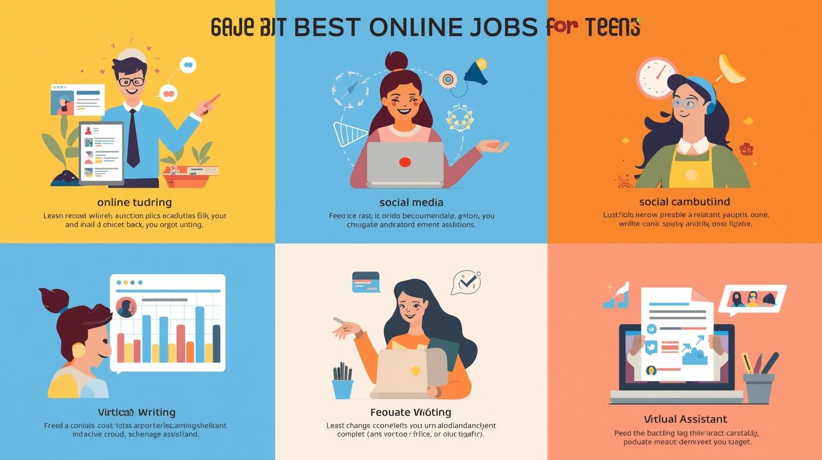 Best Online Jobs for Teens Benefits