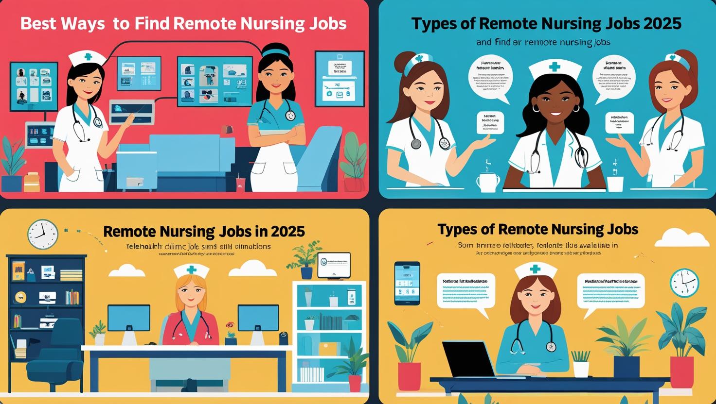 Best Ways to Find Remote Nursing Jobs and Types of Jobs to Earn in 2025
