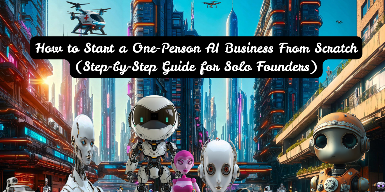 How to Start a One-Person AI Business From Scratch (Step-by-Step Guide for Solo Founders)