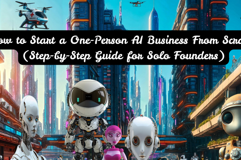 How to Start a One-Person AI Business From Scratch (Step-by-Step Guide for Solo Founders)