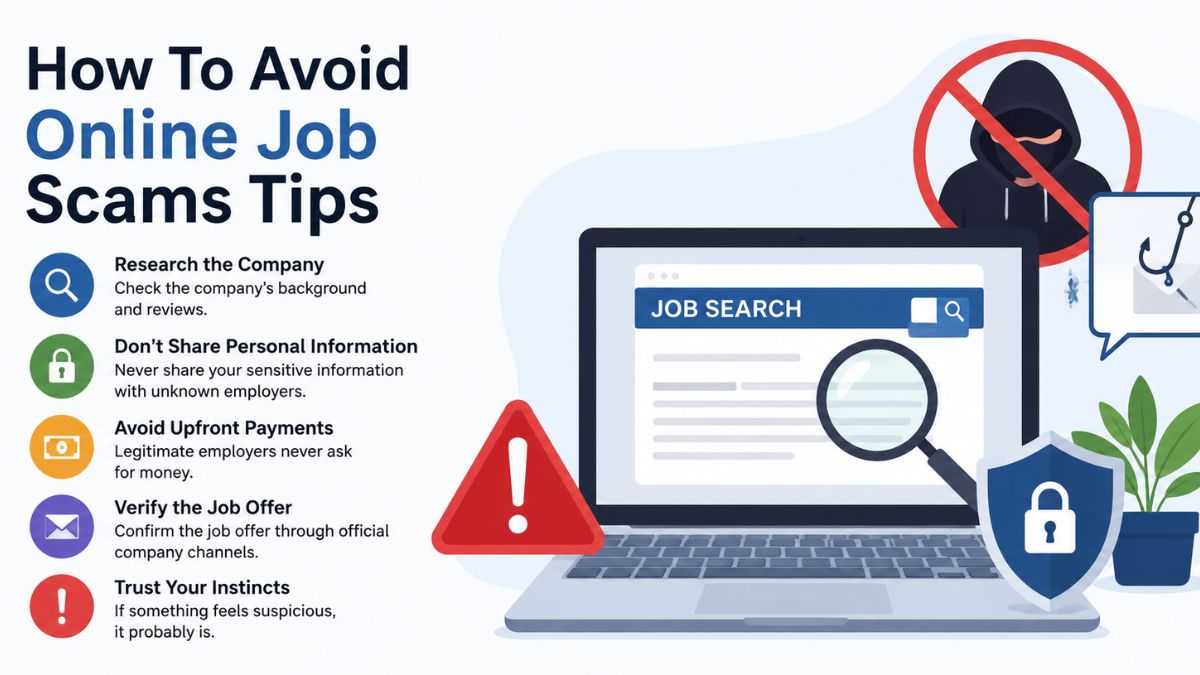 How To Avoid Online Job Scams Tips