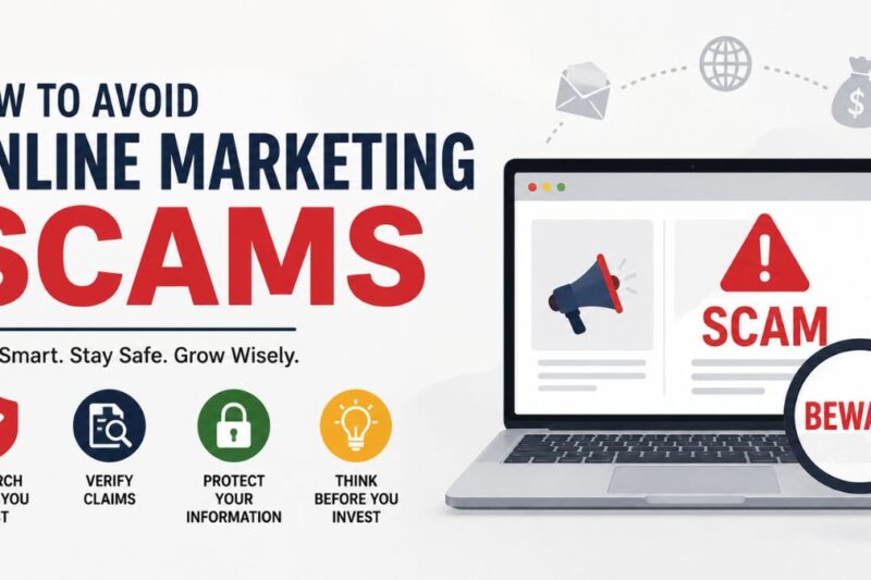 How To Avoid Online Marketing Scams