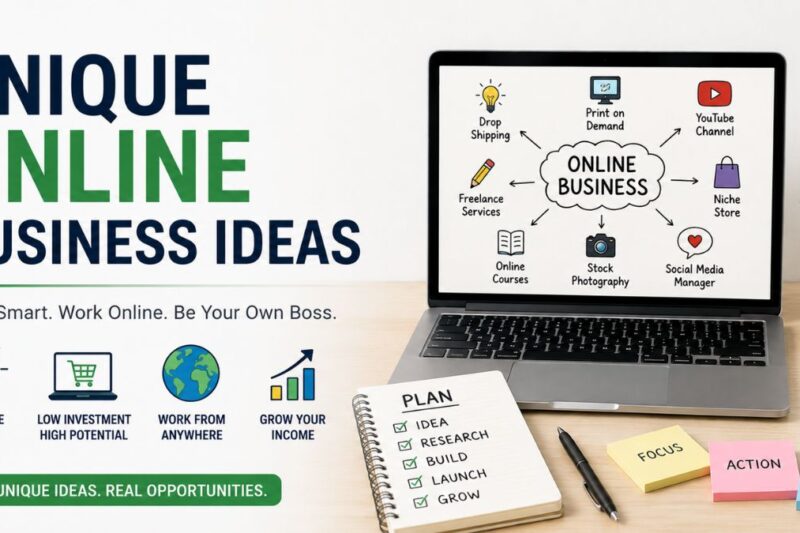 Unique Online Business Ideas