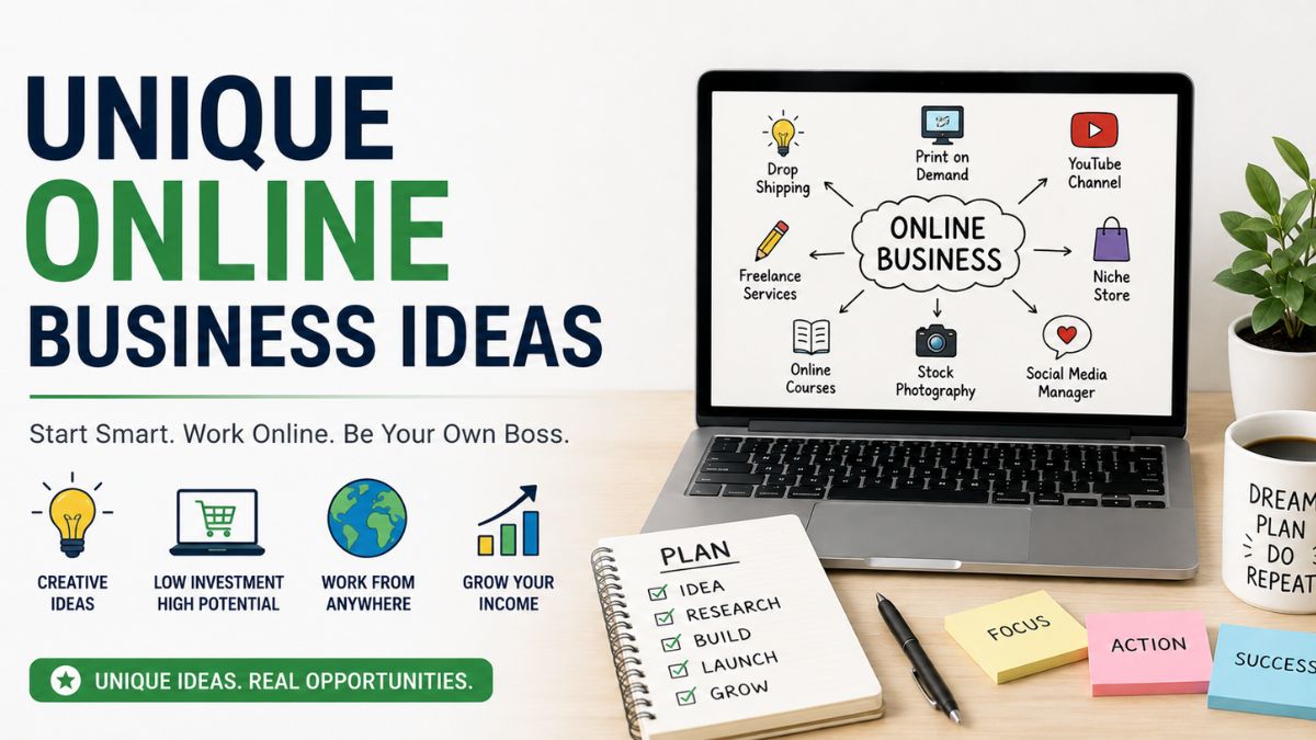 Unique Online Business Ideas